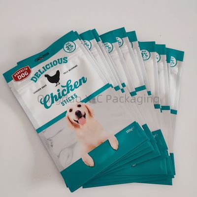 Sacchetti di plastica con cerniera stampata multicolore per l'imballaggio Sacchetti alimentari con cerniera laminati