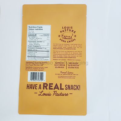 comprare Grado alimentare Stand Up Pocket Personalizza pacchetto impermeabile ZipLock Quadrato Fondo online manufacture