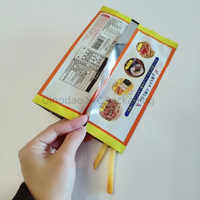 comprare Tasse di imballaggio con sigillo posteriore laminato di marca personalizzata Tasse di cuscino di plastica per snack online manufacture