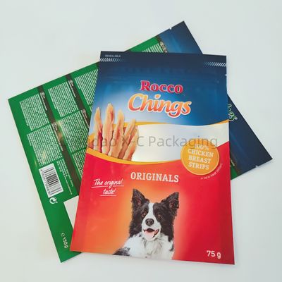 comprare Alimenti per animali da compagnia con 3 borse di sigillo laterali ricapribili Mini Piccole Personalizzazioni a prova di umidità Classificazione alimentare Colorato online manufacture