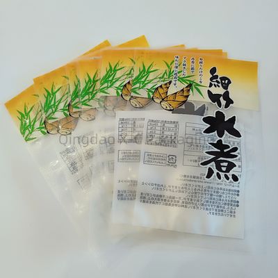 comprare Sacchetti di sigillo laterali laminati a misura sacchetto trasparente a fondo piatto con cerniera a tre lati online manufacture