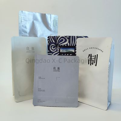 comprare Taschino di sigillo a 8 lati riutilizzabile personalizzato per lo stoccaggio del caffè approvato BRC online manufacture