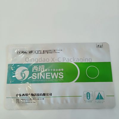 comprare Stampa su misura Sacchetto sigillato a tre lati sacchetto sigillabile in alluminio Mylar per medicina online manufacture