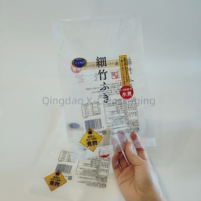 comprare Flessibile sigillo a 3 lati borsa piatta carta stampata per alimenti surgelati imballaggio in plastica di nylon online manufacture