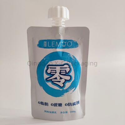comprare Sgombero d'angolo personalizzato Sacchetto di sigillo termico per imballaggi di purea liquida online manufacture
