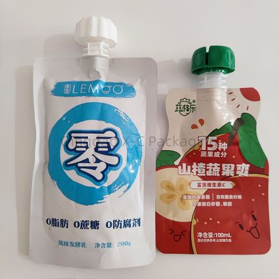 comprare Alumini sputato sacchetti di barriera in piedi sigillo termico per imballaggi liquidi online manufacture