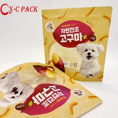comprare Sacchetti di cibo per cani stampati su misura con serratura a cerniera chiudibile per la conservazione della freschezza online manufacture