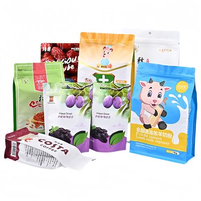 comprare Stare in piedi sacchetto stampa personalizzato antiodore trasparente tè snack imballaggio in plastica online manufacture