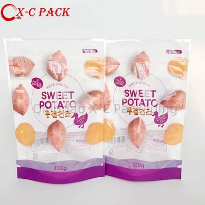 comprare Personalizzazione 500PCS 1000PCS Low MOQ Chiusura a cerniera Imballaggio alimentare Imballaggio digitale personalizzato Imballaggio a sacchetto online manufacture