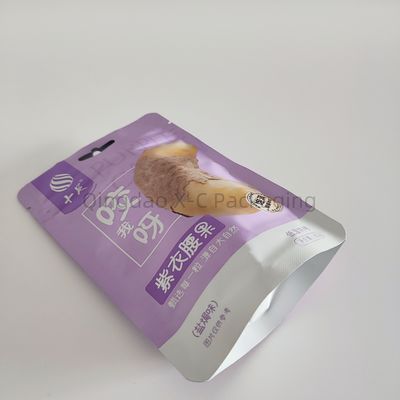 Custom Mylar Ziplock Stand Up Bag Food Packaging Zipper di plastica per noci Snack