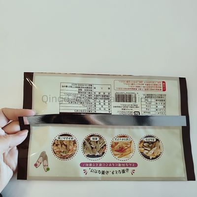 Confezionato con sacchetto di sigillo posteriore sigillatore termico di plastica sigillo posteriore medio del grembo facile lacrime imballaggio alimentare