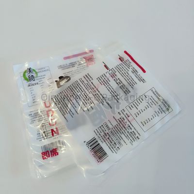 Imballaggio per snack 3 sacchetti di sigillo laterale stampa personalizzata di piccole dimensioni sacchetto per cibo