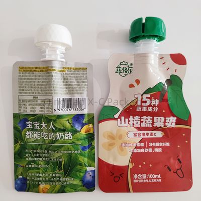 Sacchetti di plastica personalizzati per imballaggi, sacchetti liquidi a prova di umidità