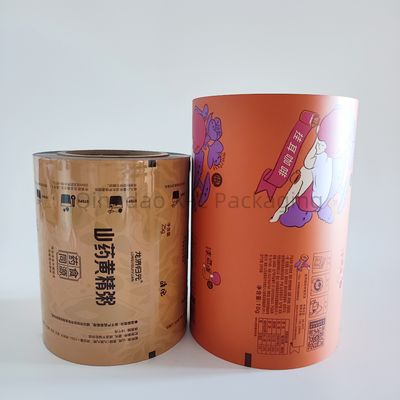 Film laminato per imballaggi alimentari di spessore personalizzabile resistente all'acqua flessibile