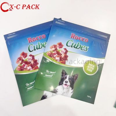 Sacchetti di imballaggio di alimenti per gatti resistenti alla masticazione Materiale resistente a lungo termine Ordini in blocco Disponibili Borsa per alimenti per animali domestici